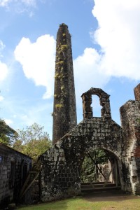 St Kitts - Wingfield Estate sugar plantation ruins