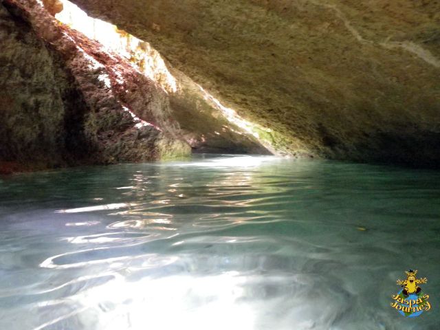 One of the more open, natural sections at Xcaret