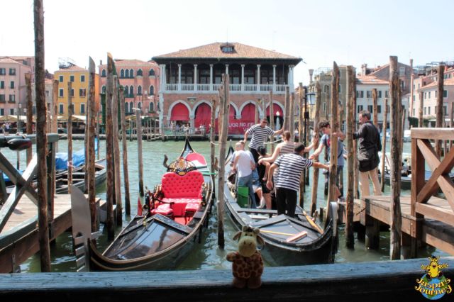 The Fish Market from the Traghetto Pier (a gondola ferry) across the Grand Canal