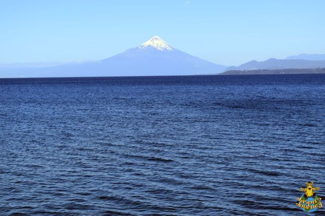 Orsono Volcano from Puerto Varas, Chile (photo taken less than a mile from the Pan American Highway)